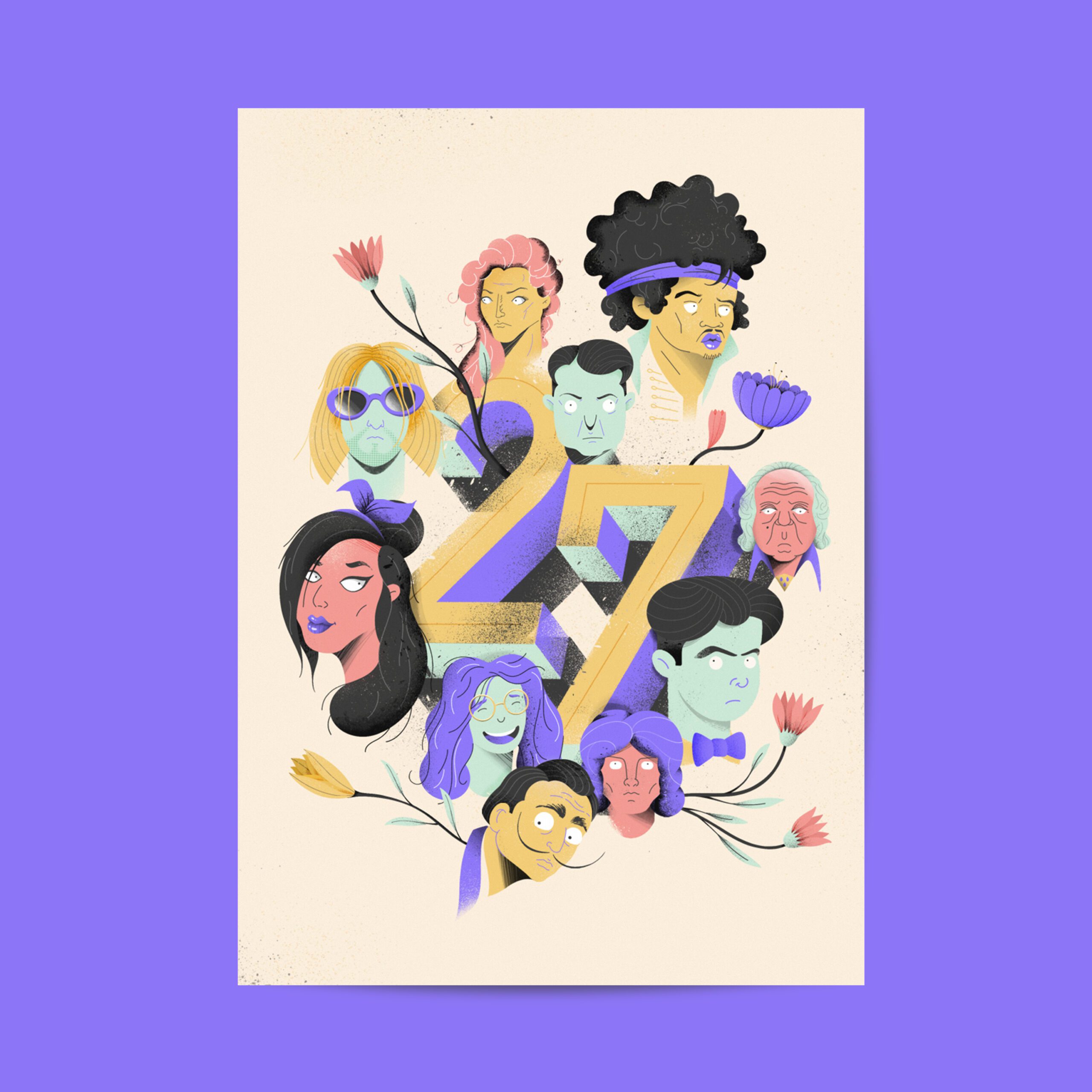 club 27 generación ilustración