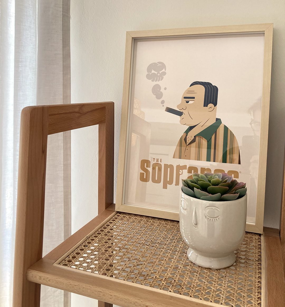 the sopranos illustration james gandolfini