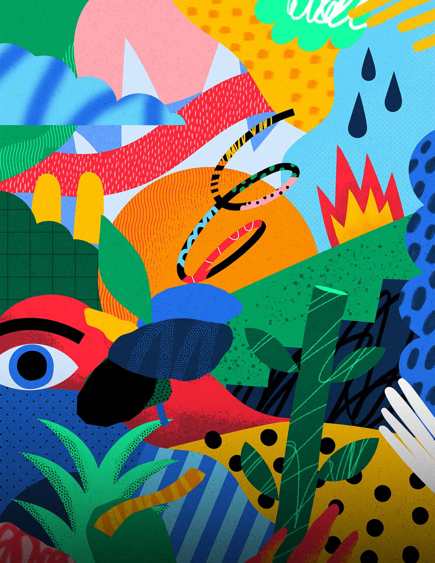 color texture pattern illustration